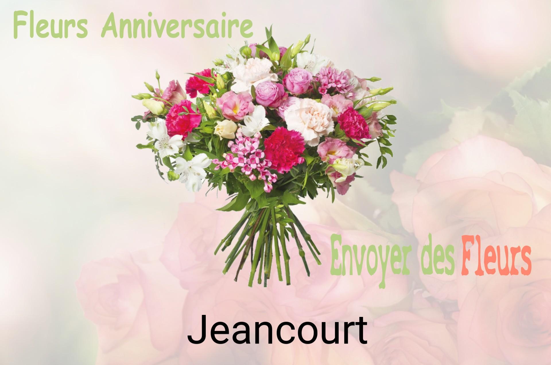 Bouquet de fleurs d’anniversaire livré à Jeancourt