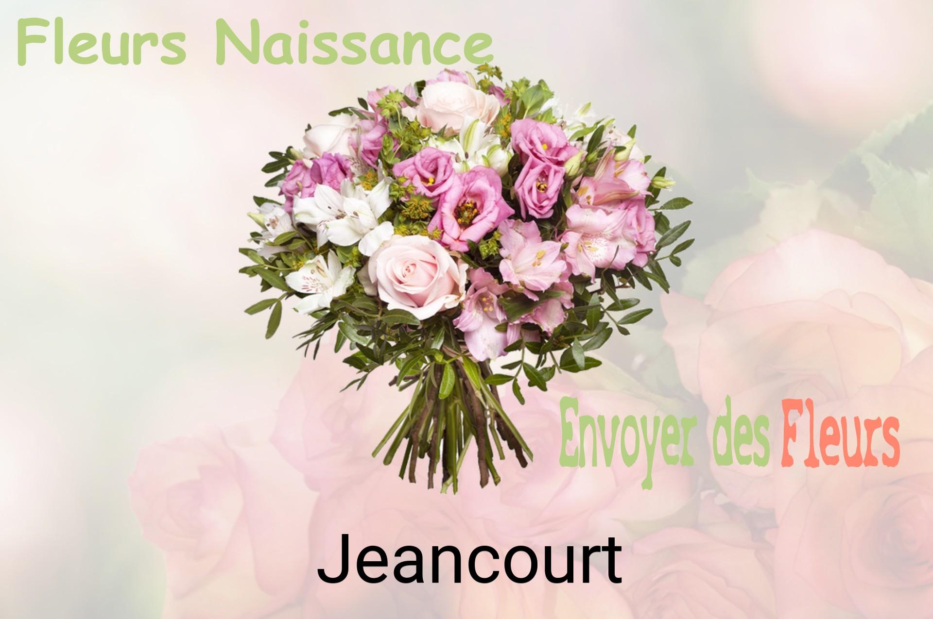 Bouquet de fleurs de naissance livré à Jeancourt